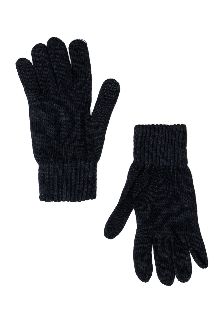 GUANTO MAGLIA UOMO, TG UNICA - BLACK